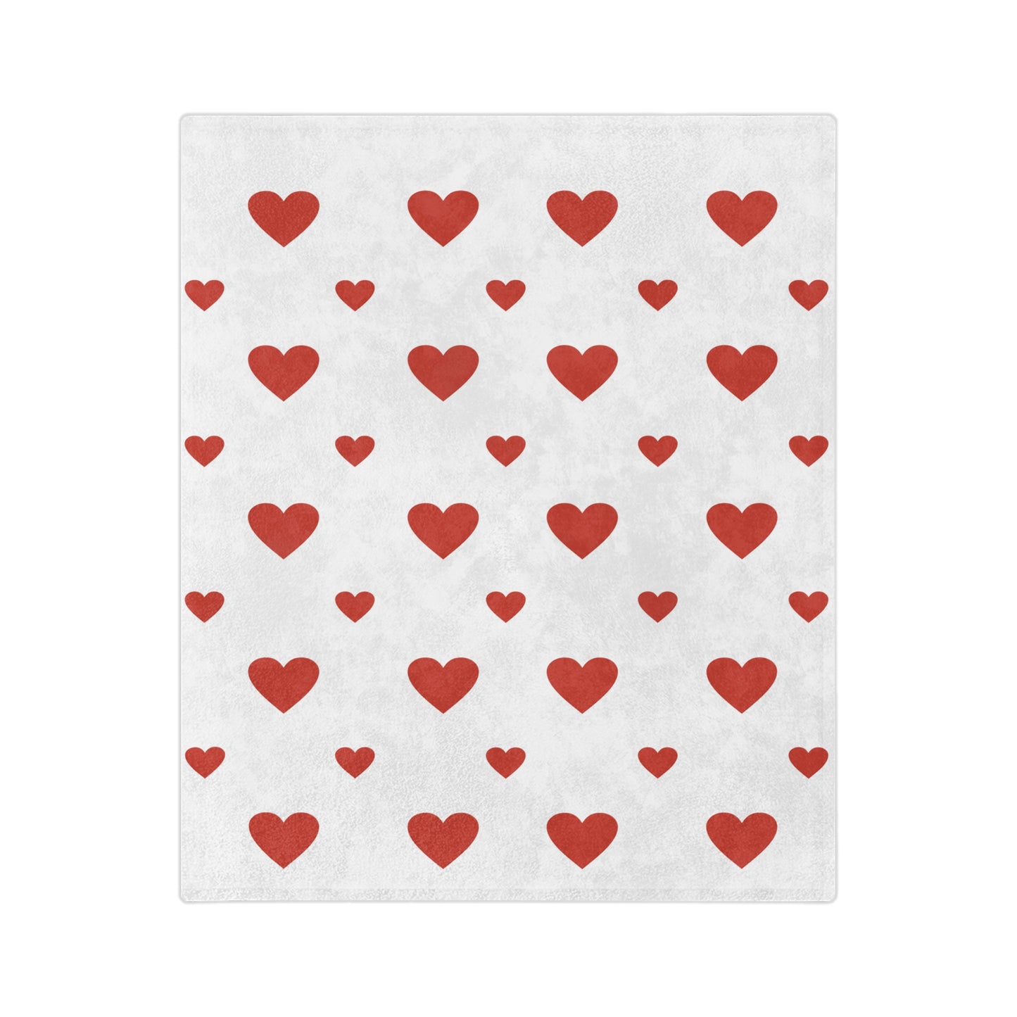 Cozy Heart Pattern Blanket - Perfect for Valentine's Day, Home Décor, Gifts, Snuggling, Soft Microfiber Blanket